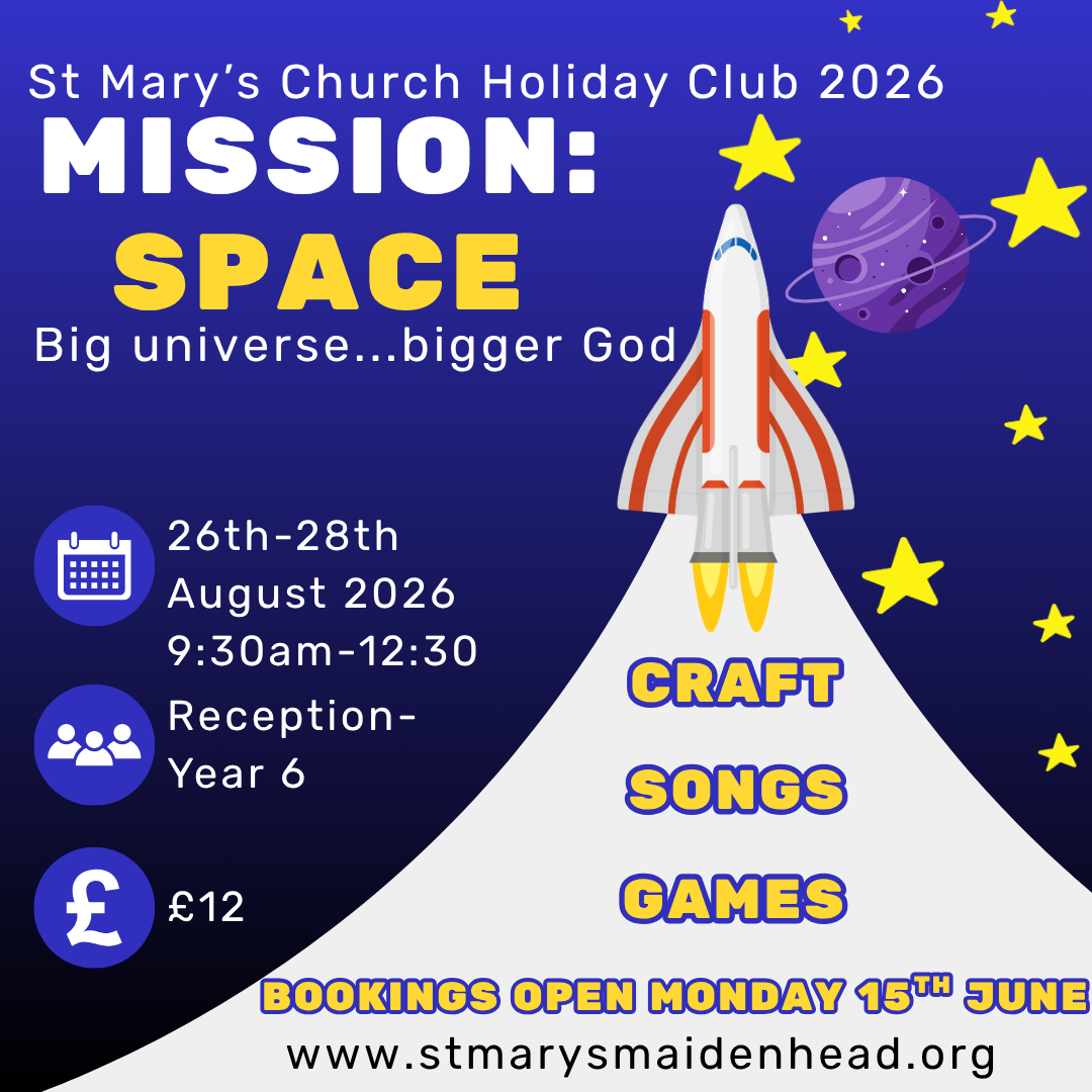 St Mary's Holiday Club 2026 - Mission:Space